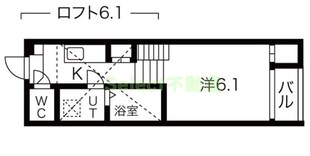 クリークコートの物件間取画像